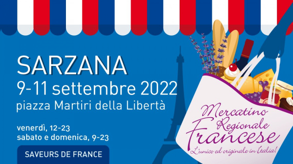 MERCATINO REGIONALE FRANCESE a SARZANA 2022