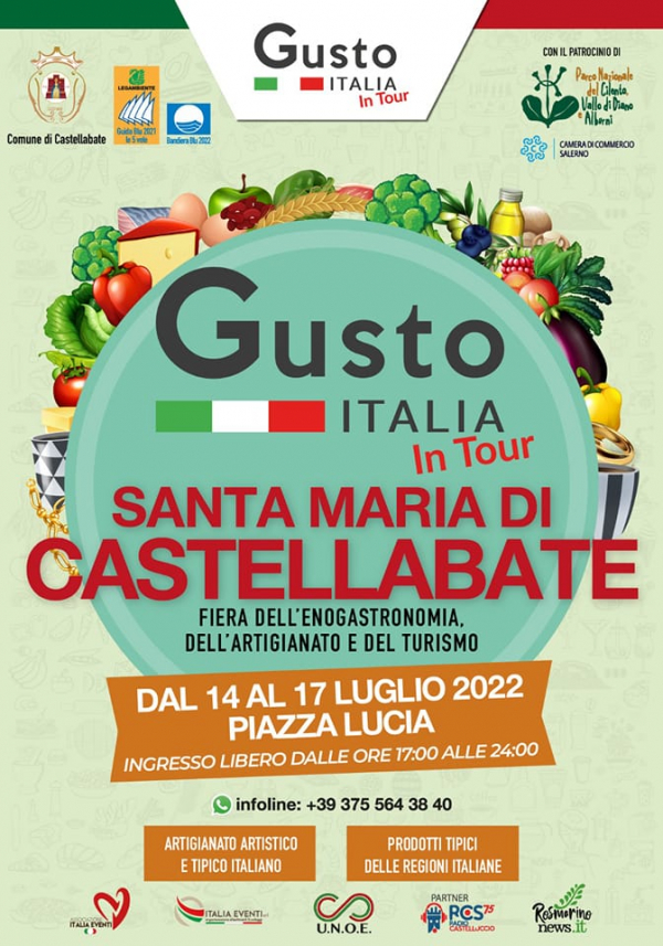 GUSTO ITALIA IN TOUR 2022 - SANTA MARIA DI CASTELLABATE