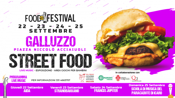 FOOD FESTIVAL - STREET FOOD a GALLUZZO 2022