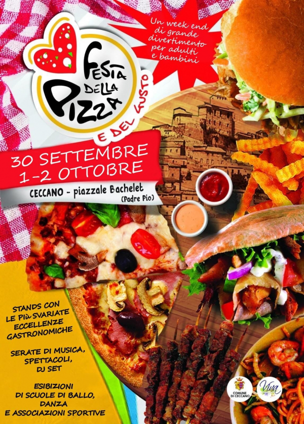 FESTA DELLA PIZZA E DEL GUSTO a CECCANO 2022