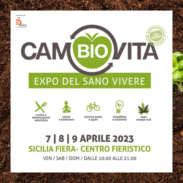 CAMBIO VITA - EXPO DEL SANO VIVERE a MISTERBIANCO 2023