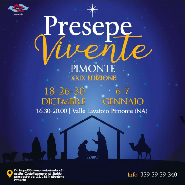 29° PRESEPE VIVENTE di PIMONTE