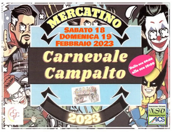 MERCATINO DEL CARNEVALE di CAMPALTO by NSV 2023