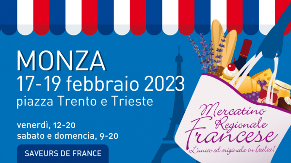 MERCATINO REGIONALE FRANCESE a MONZA 2023