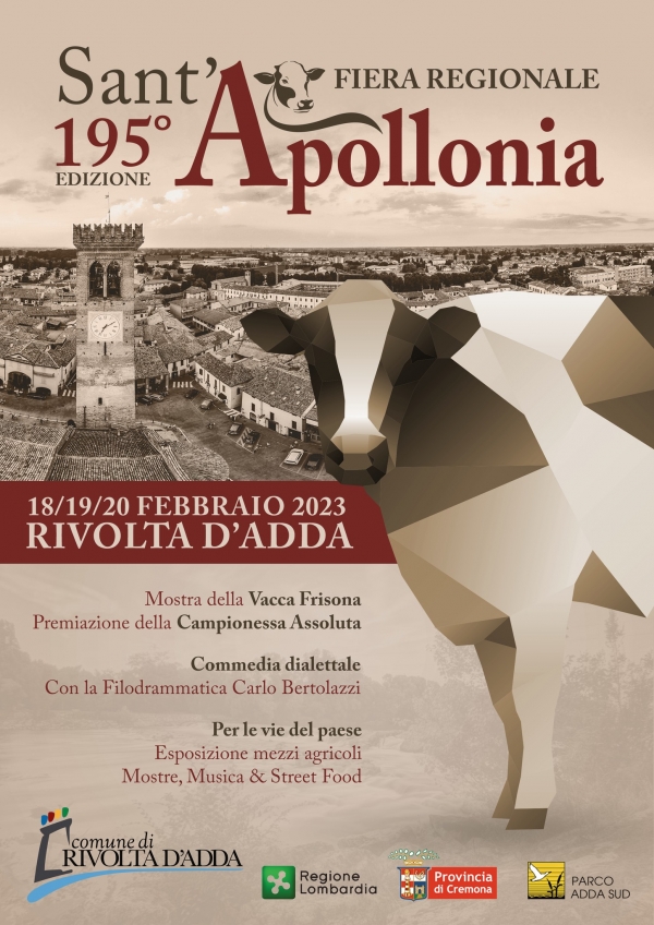 195° FIERA REGIONALE DI SANT'APOLLONIA a RIVOLTA D'ADDA