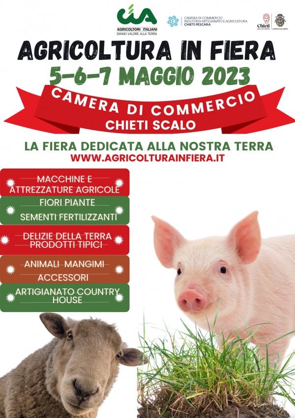 AGRICOLTURA IN FIERA a CHIETI SCALO 2023