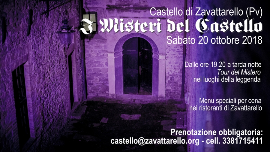 I MISTERI DEL CASTELLO - ZAVATTARELLO 2018