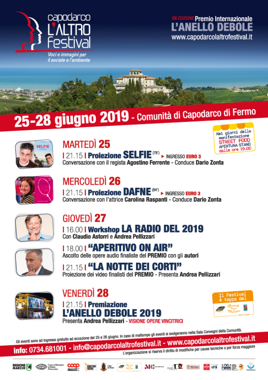 CAPODARCO L'ALTRO FESTIVAL 2019