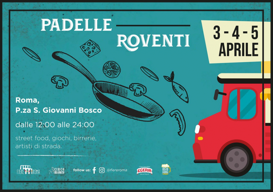 PADELLE ROVENTI a ROMA - il Tour di Street Food 2020