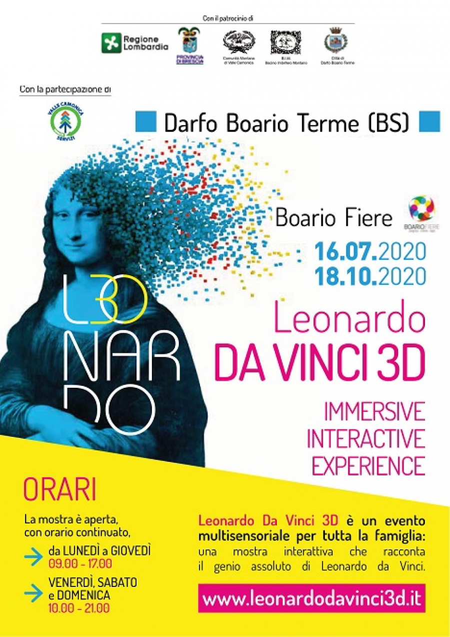 LEONARDO DA VINCI 3D a DARFO BOARIO TERME