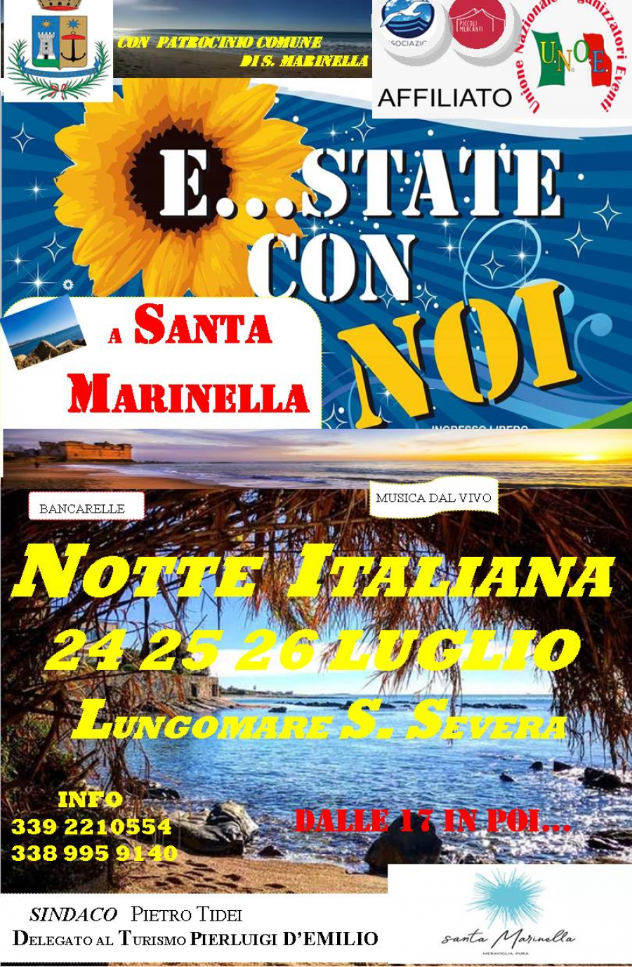 NOTTE ITALIANA a SANTA MARINELLA 2020