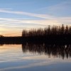Agriturismo La Perla Il Lago al tramonto