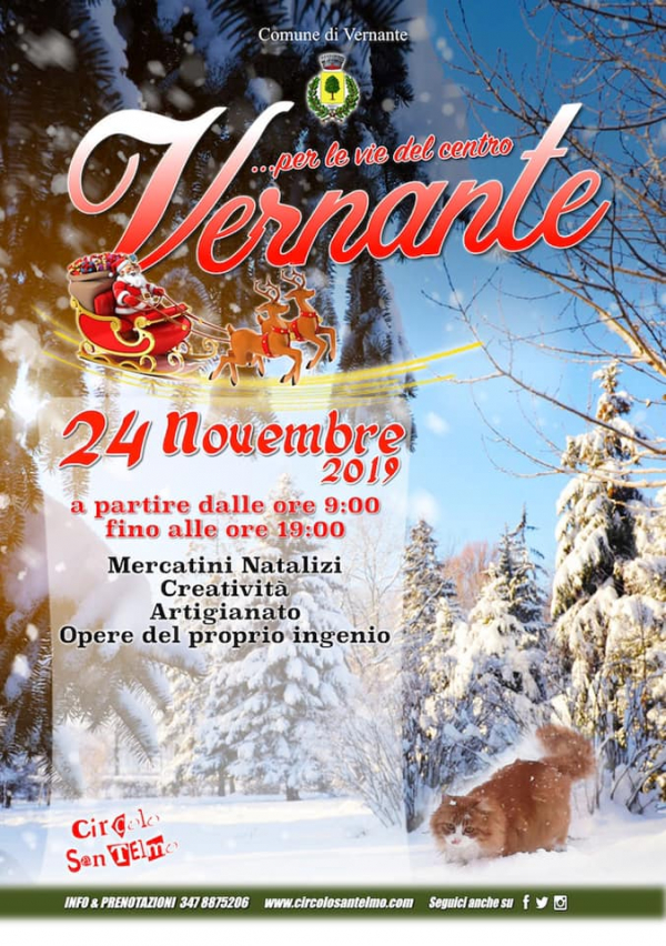 Mercatini Di Natale Piemonte.Mercatino Di Natale Di Vernante 2019 Natale Piemonte Cuneo Vernante Cn Solosagre It