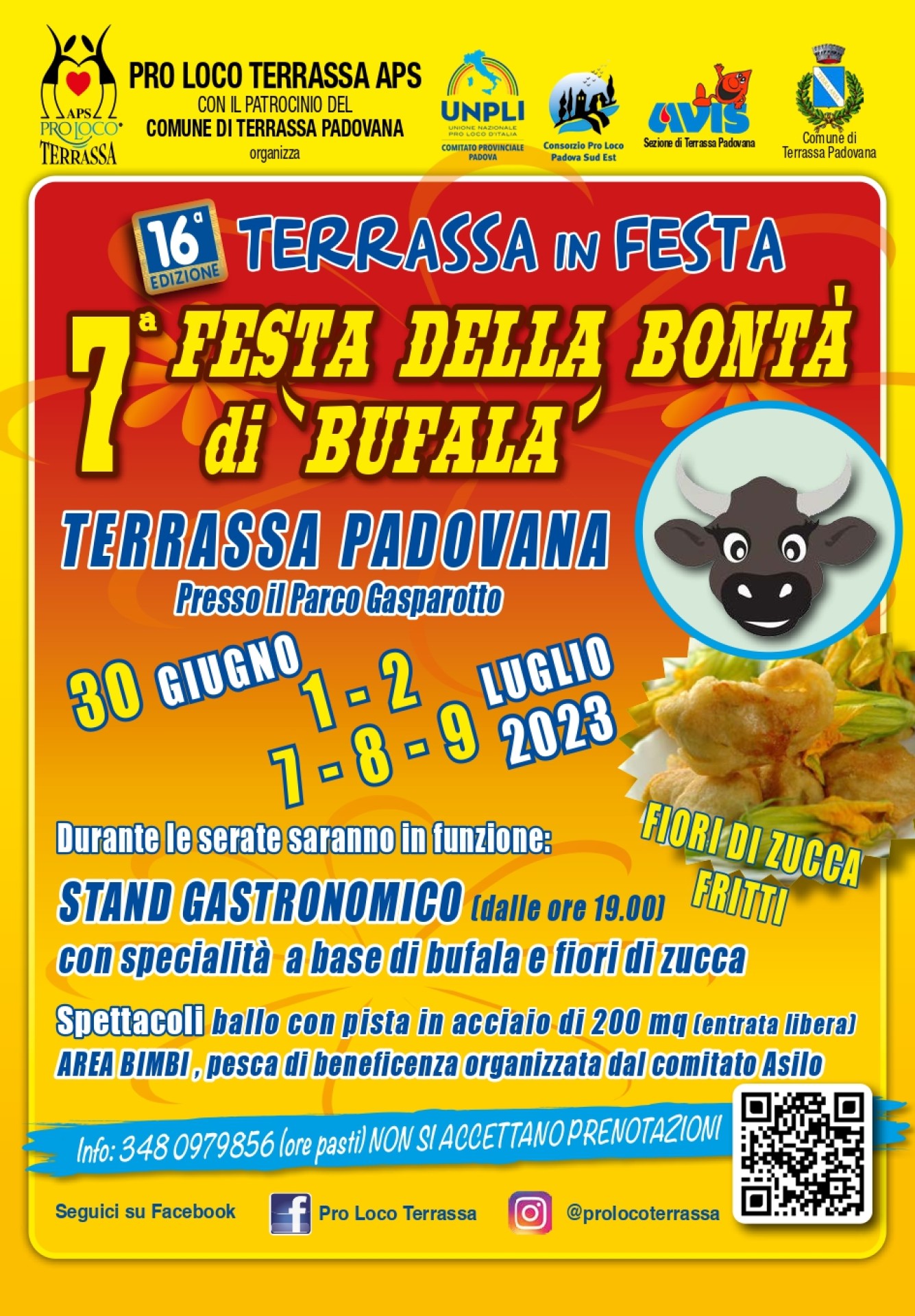 7° FESTA DELLA BONTA' DI BUFALA - 16° TERRASSA IN FESTA