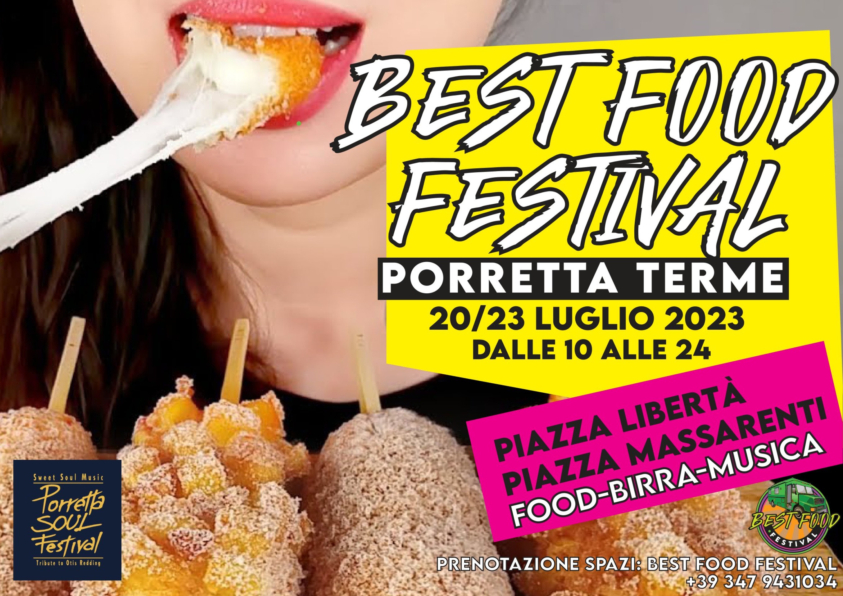 BEST FOOD FESTIVAL - PORRETTA TERME 2023