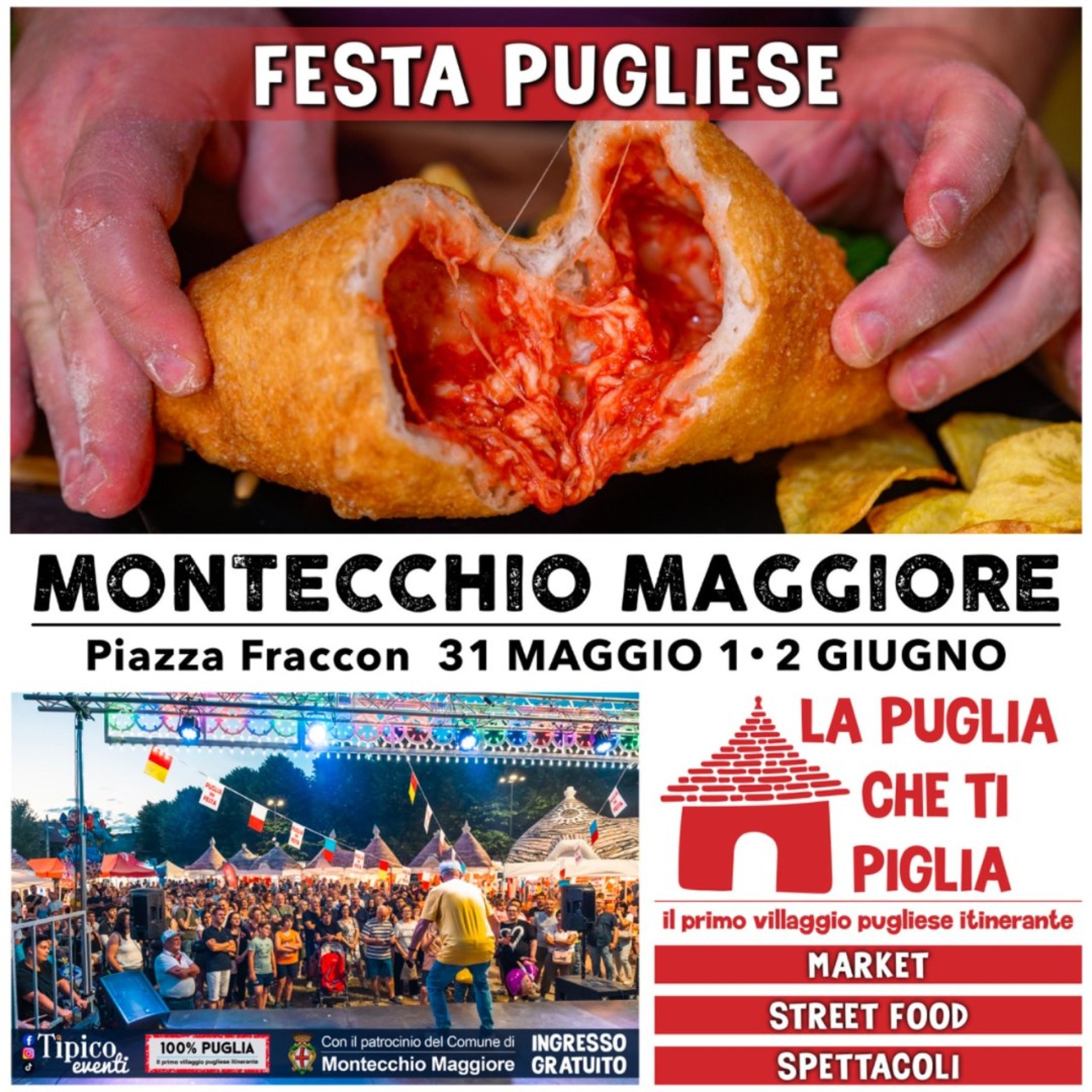 FESTA PUGLIESE a MONTECCHIO MAGGIORE - LA PUGLIA CHE TI PIGLIA 2024 