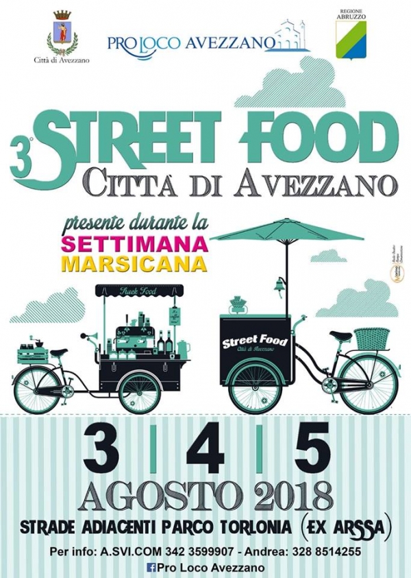 3° STREET FOOD CITTA' DI AVEZZANO