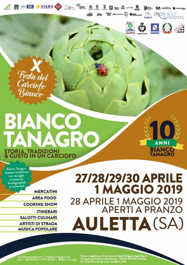 BIANCO TANAGRO - 10° FESTA DEL CARCIOFO BIANCO DI AULETTA