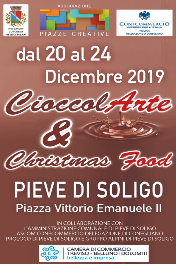 CIOCCOLARTE & CHRISTMAS FOOD a PIEVE DI SOLIGO 2019