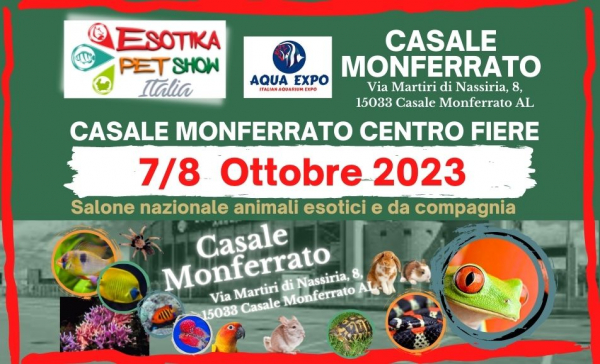 ESOTIKA PET SHOW a CASALE MONFERRATO 2023