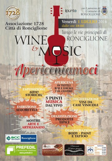 RONCIGLIONE WINE & MUSIC 2016 - APERICENIAMOCI