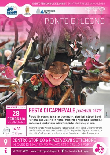 FESTA DI CARNEVALE - CARNEVAL PARTY 2017
