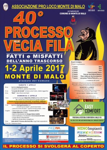 40° PROCESSO ALLA VECIA FILA - MONTE DI MALO