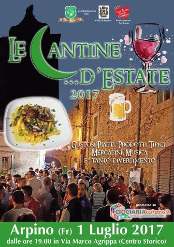 LE CANTINE....D'ESTATE - ARPINO 2017