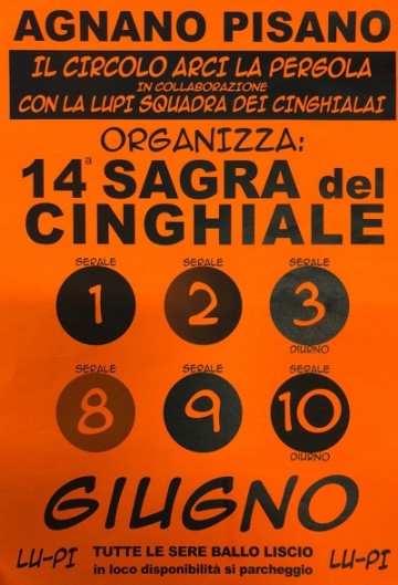 14° SAGRA DEL CINGHIALE DI AGNANO PISANO