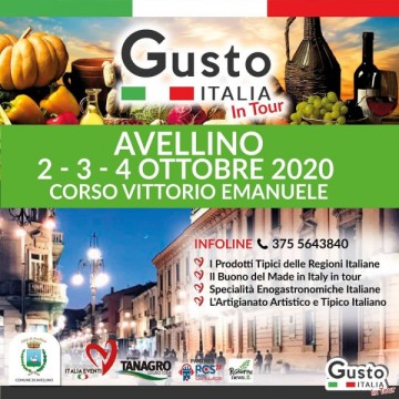 GUSTO ITALIA IN TOUR 2020 - AVELLINO
