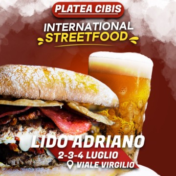 PLATEA CIBIS INTERNATIONAL STREET FOOD - LIDO ADRIANO 2021