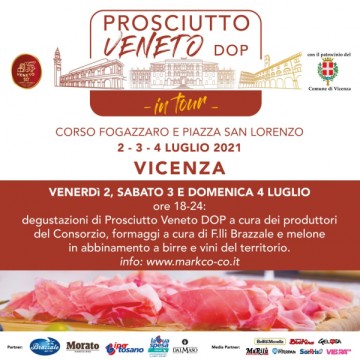 PROSCIUTTO VENETO DOP in TOUR a VICENZA 2021