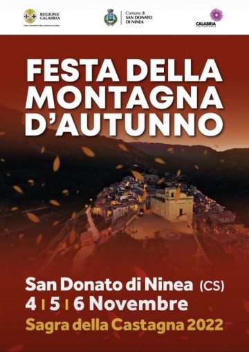 31° FESTA DELLA MONTAGNA D'AUTUNNO - SAGRA DELLA CASTAGNA di SAN DONATO DI NINEA