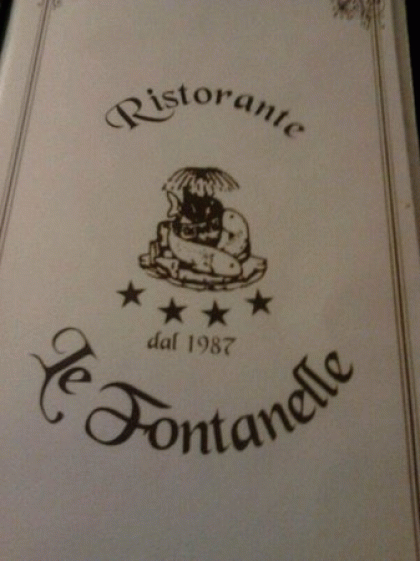 Ristorante Le Fontanelle