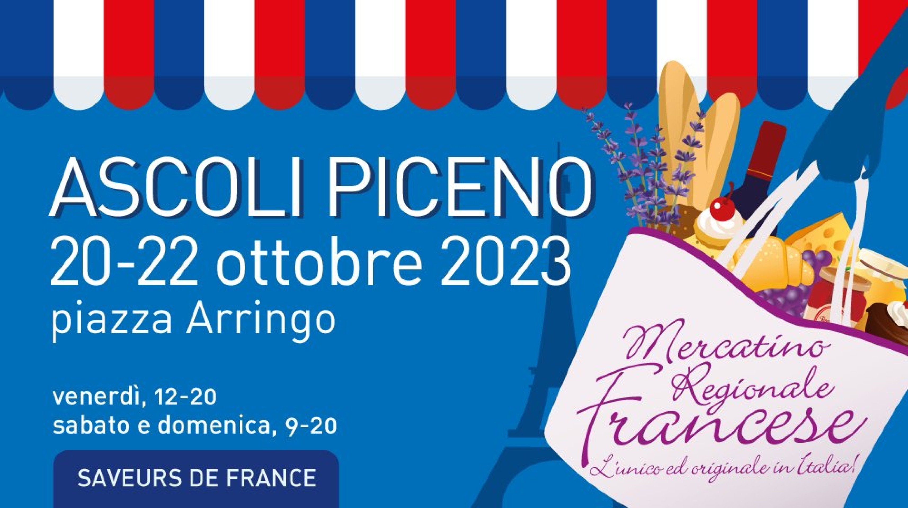 MERCATINO REGIONALE FRANCESE a ASCOLI PICENO 2023