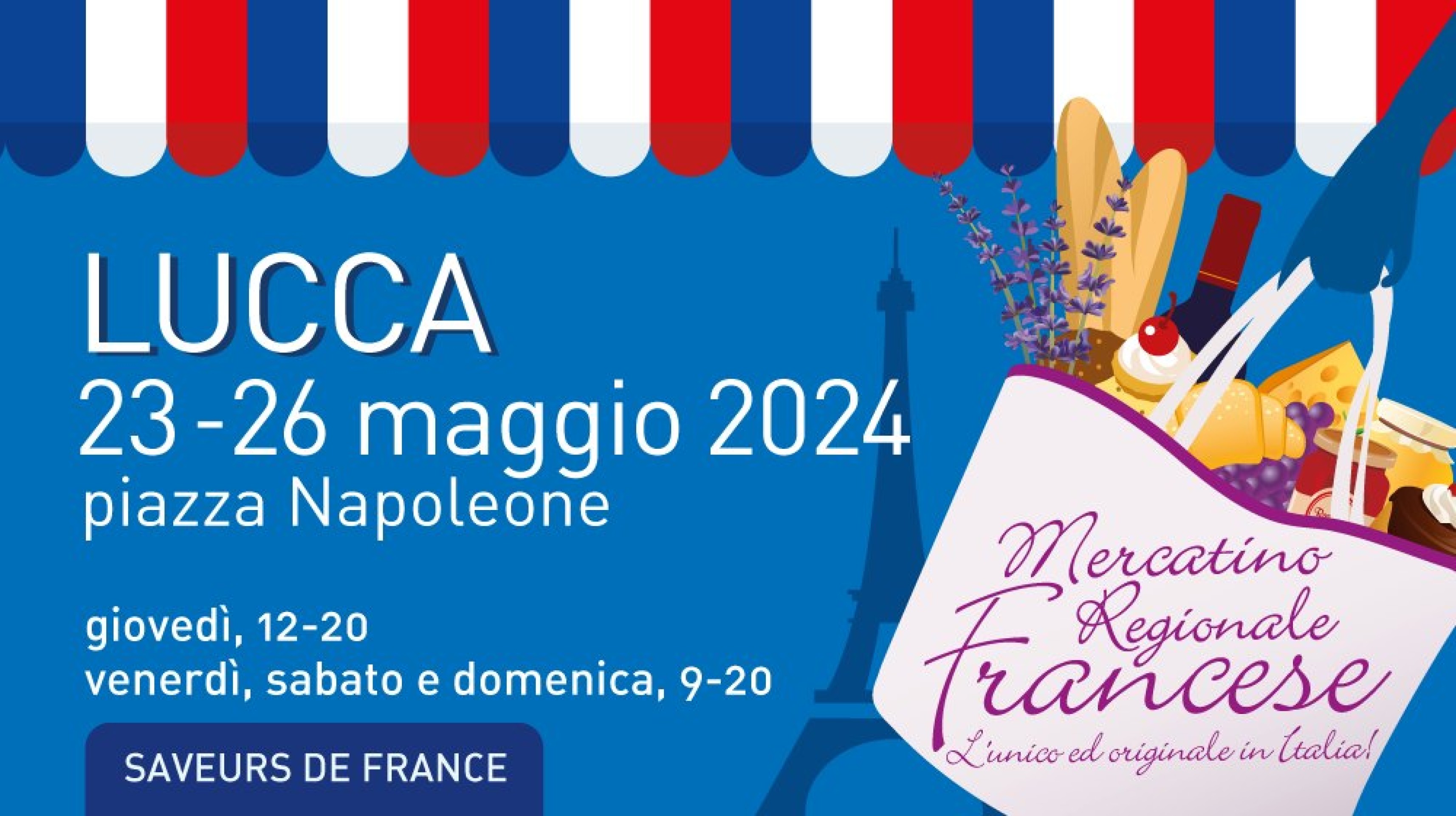 MERCATINO REGIONALE FRANCESE a LUCCA 2024