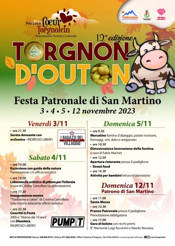 12° TORGNON D'OUTON - FESTA PATRONALE DI SAN MARTINO
