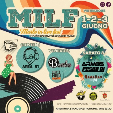 8° M.I.L.F. - Murlo In Live Fest a VESCOVADO di MURLO