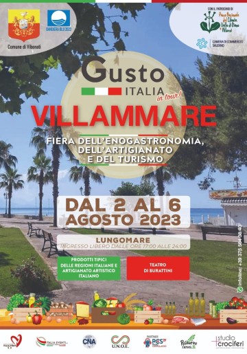GUSTO ITALIA IN TOUR 2023 - VILLAMMARE