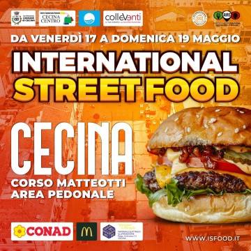 INTERNATIONAL STREET FOOD - CECINA 2024