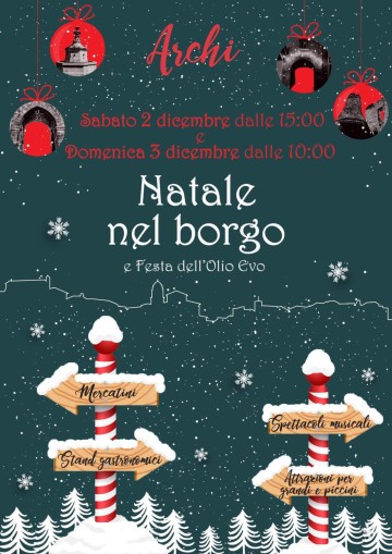 NATALE NEL BORGO - FESTA DELL'OLIO EVO 2023