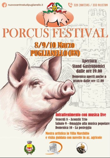 PORCUS FESTIVAL a PUGLIANELLO 2024