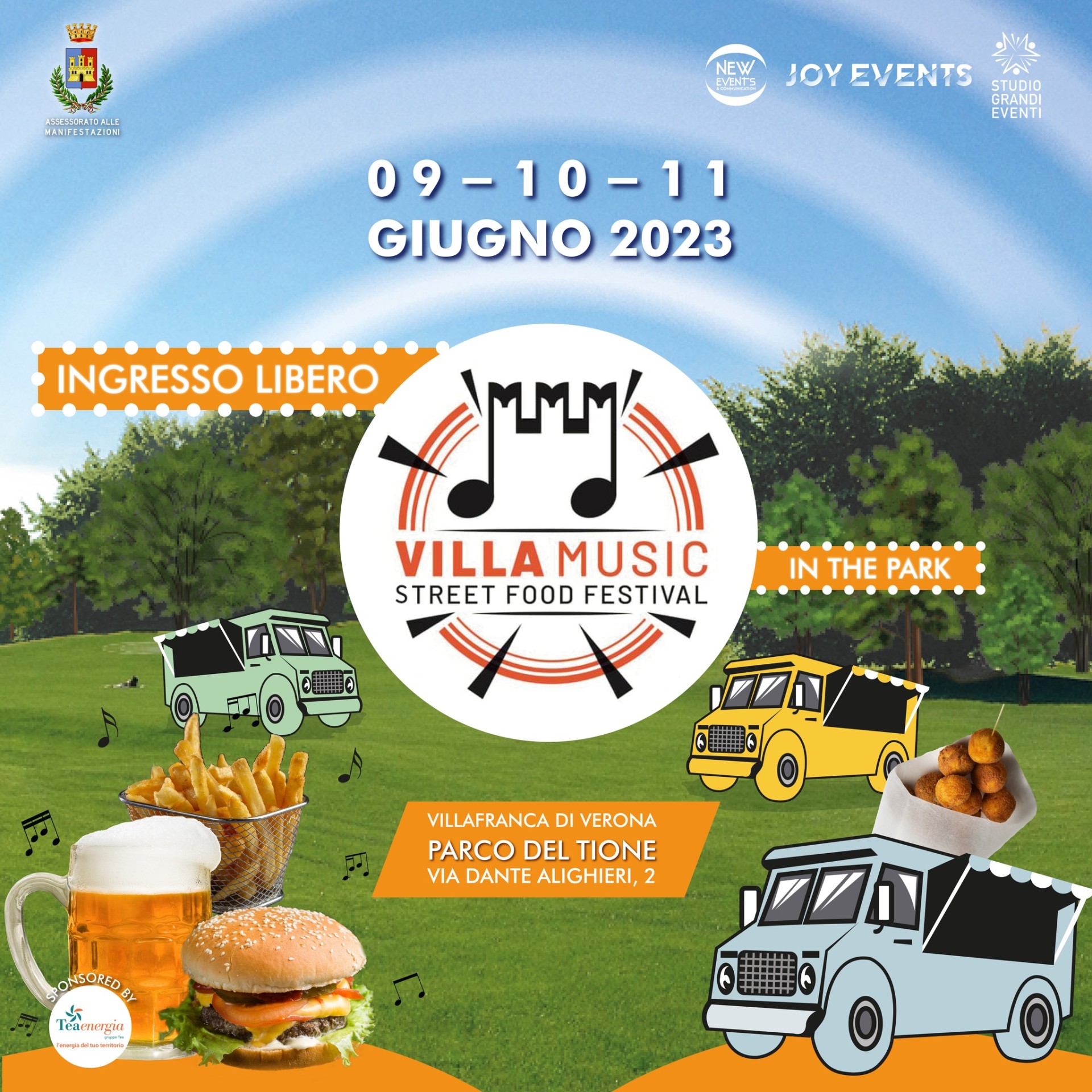 VILLA MUSIC - STREET FOOD FESTIVAL a VILLAFRANCA DI VERONA 2023